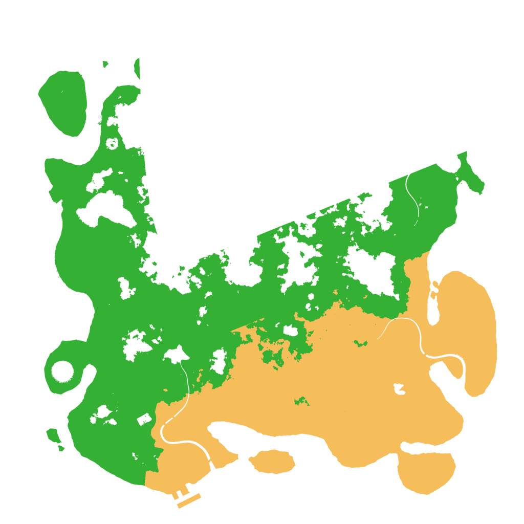 Biome Rust Map: Procedural Map, Size: 4250, Seed: 5