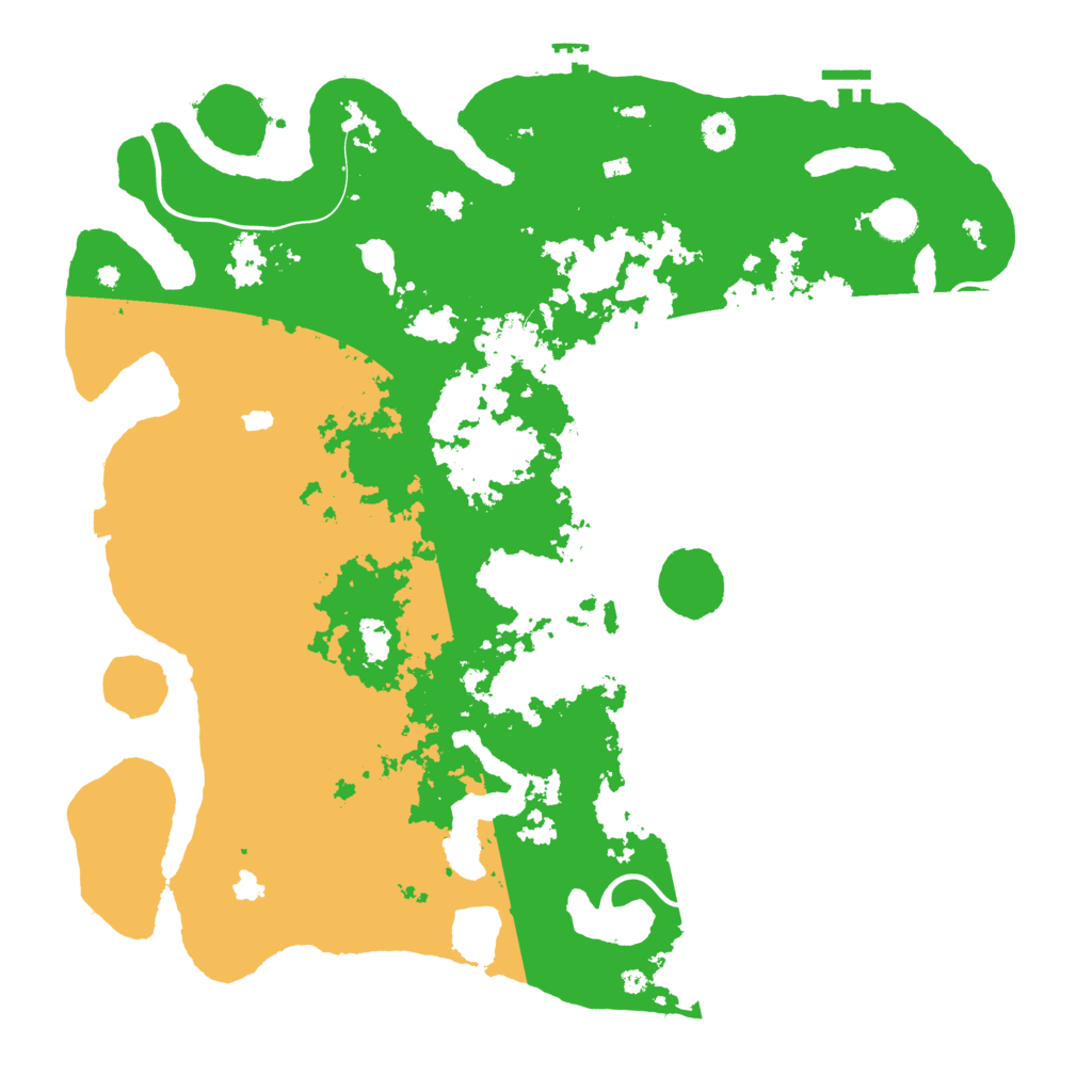 Biome Rust Map: Procedural Map, Size: 4500, Seed: 6816