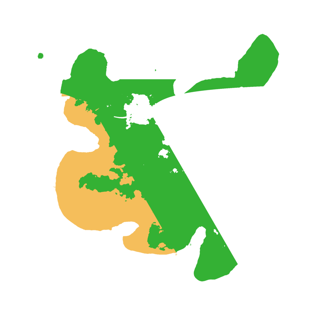 Biome Rust Map: Procedural Map, Size: 2200, Seed: 420