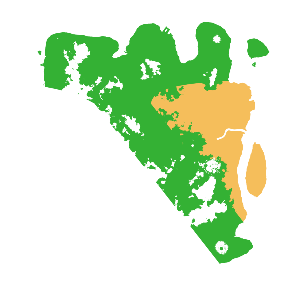 Biome Rust Map: Procedural Map, Size: 3500, Seed: 1584027994