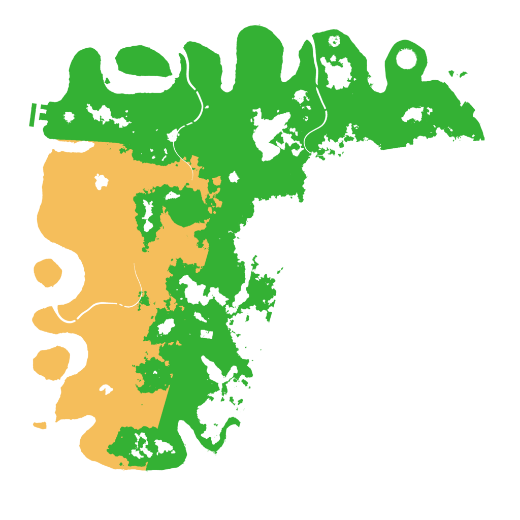 Biome Rust Map: Procedural Map, Size: 4500, Seed: 1519568967