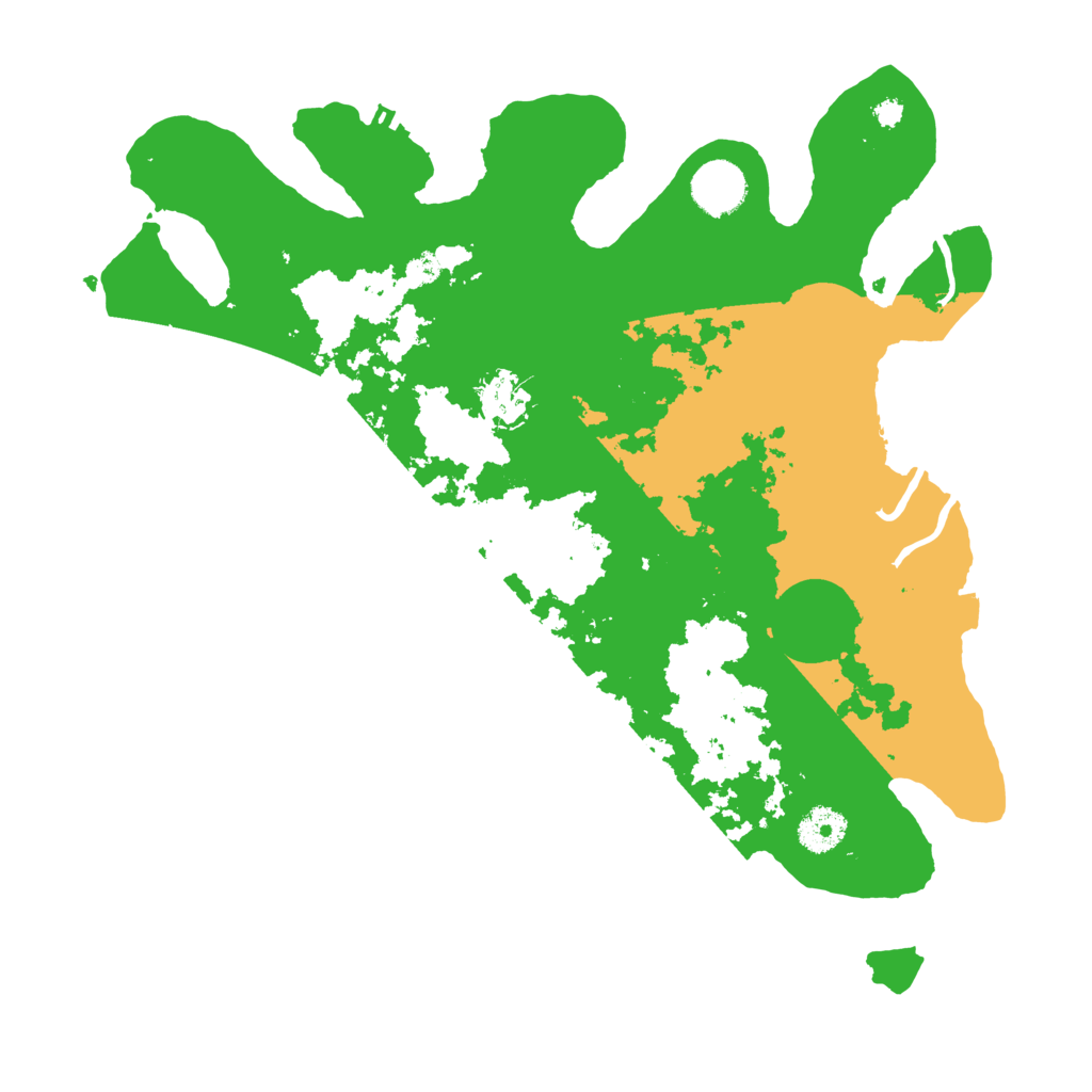 Biome Rust Map: Procedural Map, Size: 3550, Seed: 637390