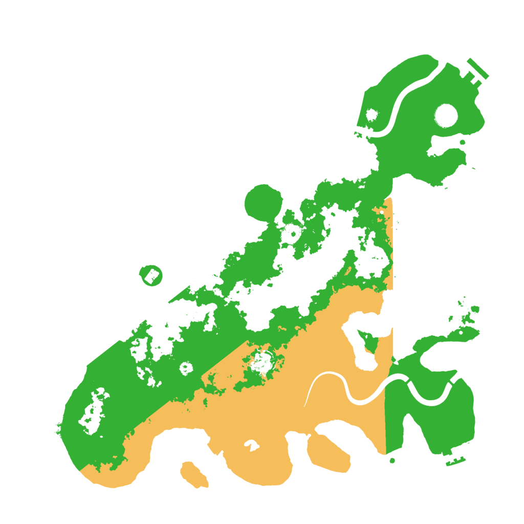 Biome Rust Map: Procedural Map, Size: 4000, Seed: 5469885