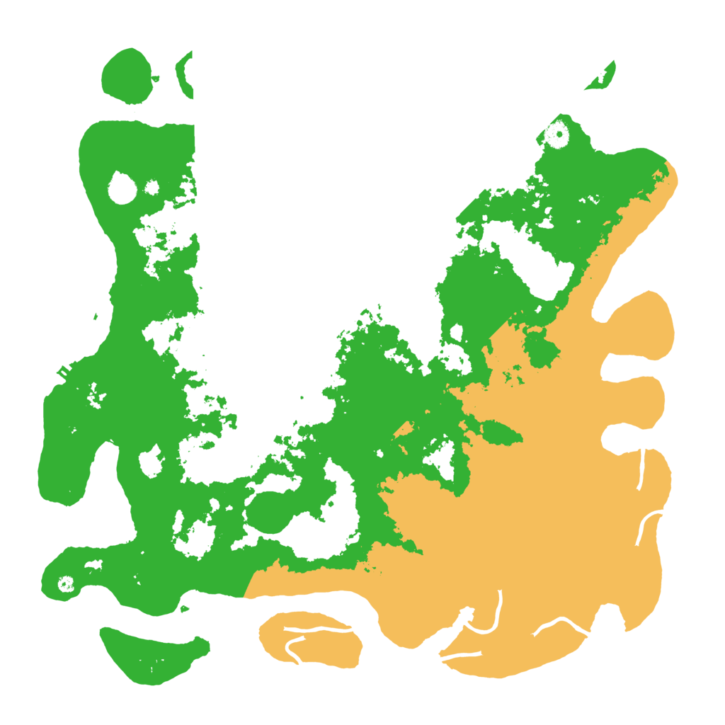 Biome Rust Map: Procedural Map, Size: 4500, Seed: 5714182