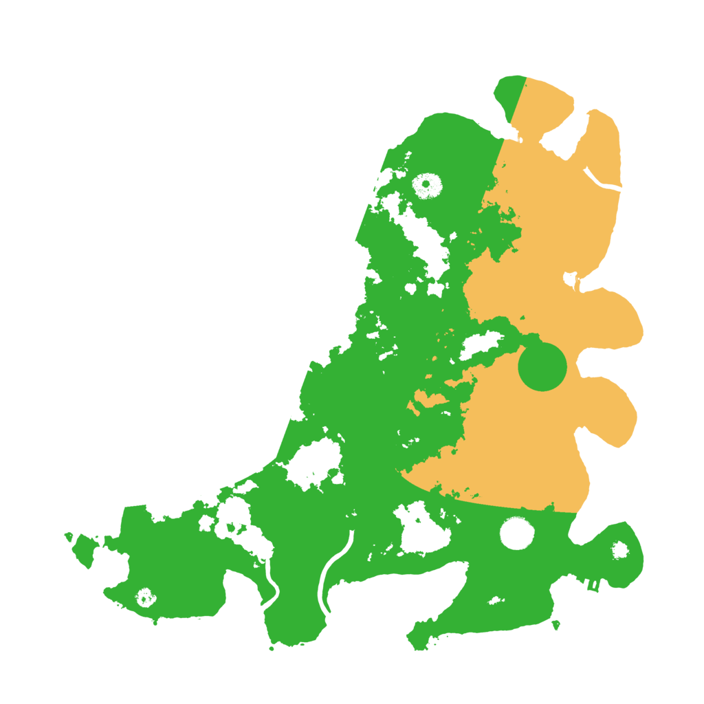 Biome Rust Map: Procedural Map, Size: 3800, Seed: 1728896906