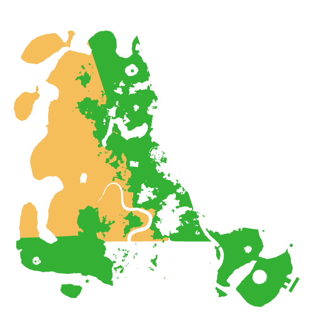 Biome Rust Map: Procedural Map, Size: 4000, Seed: 832727