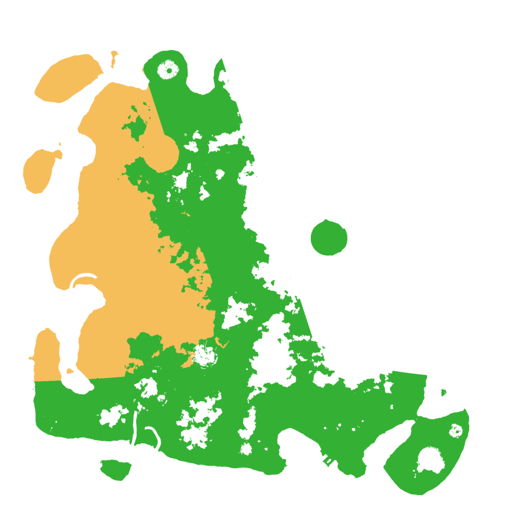 Biome Rust Map: Procedural Map, Size: 4000, Seed: 832727