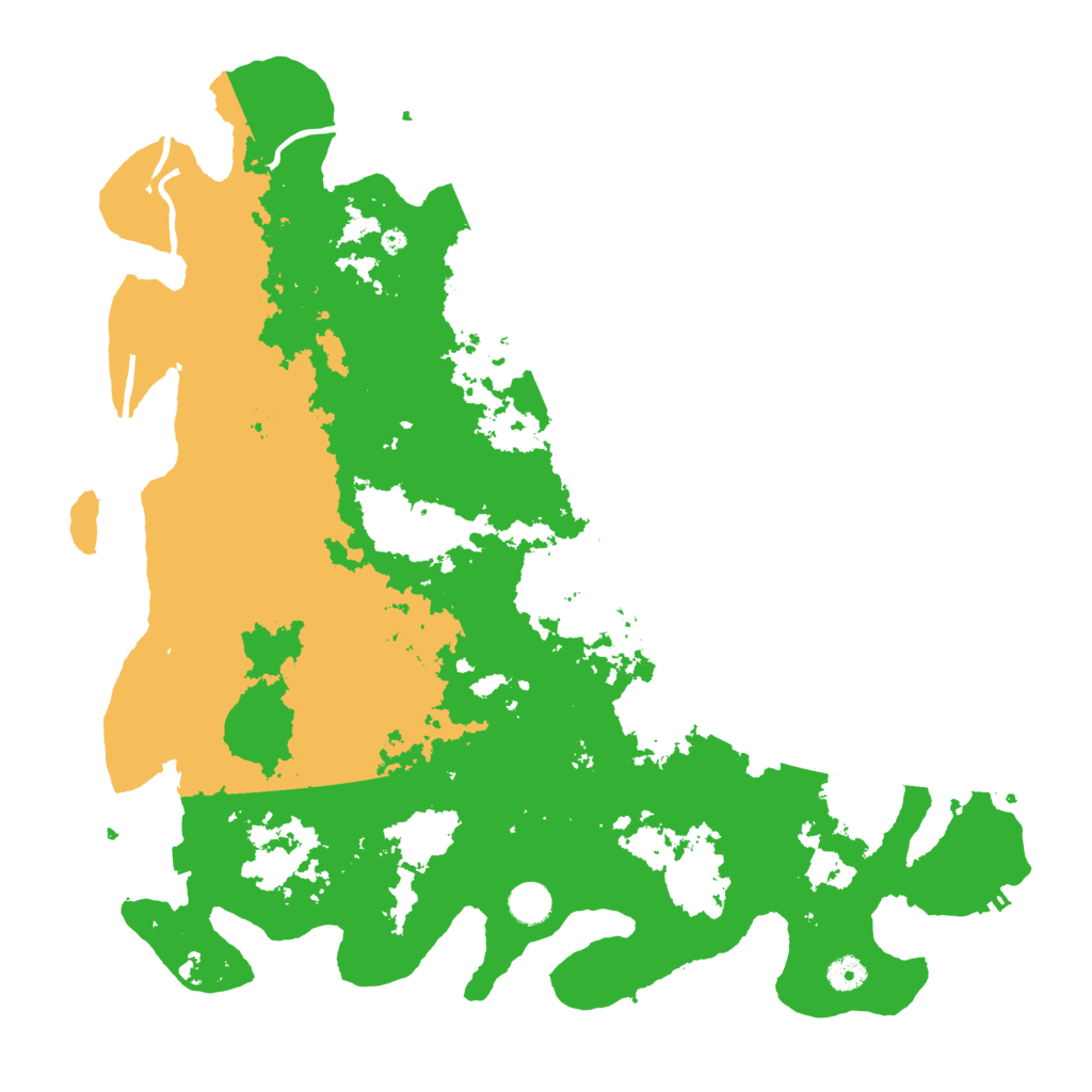 Biome Rust Map: Procedural Map, Size: 4500, Seed: 860348129