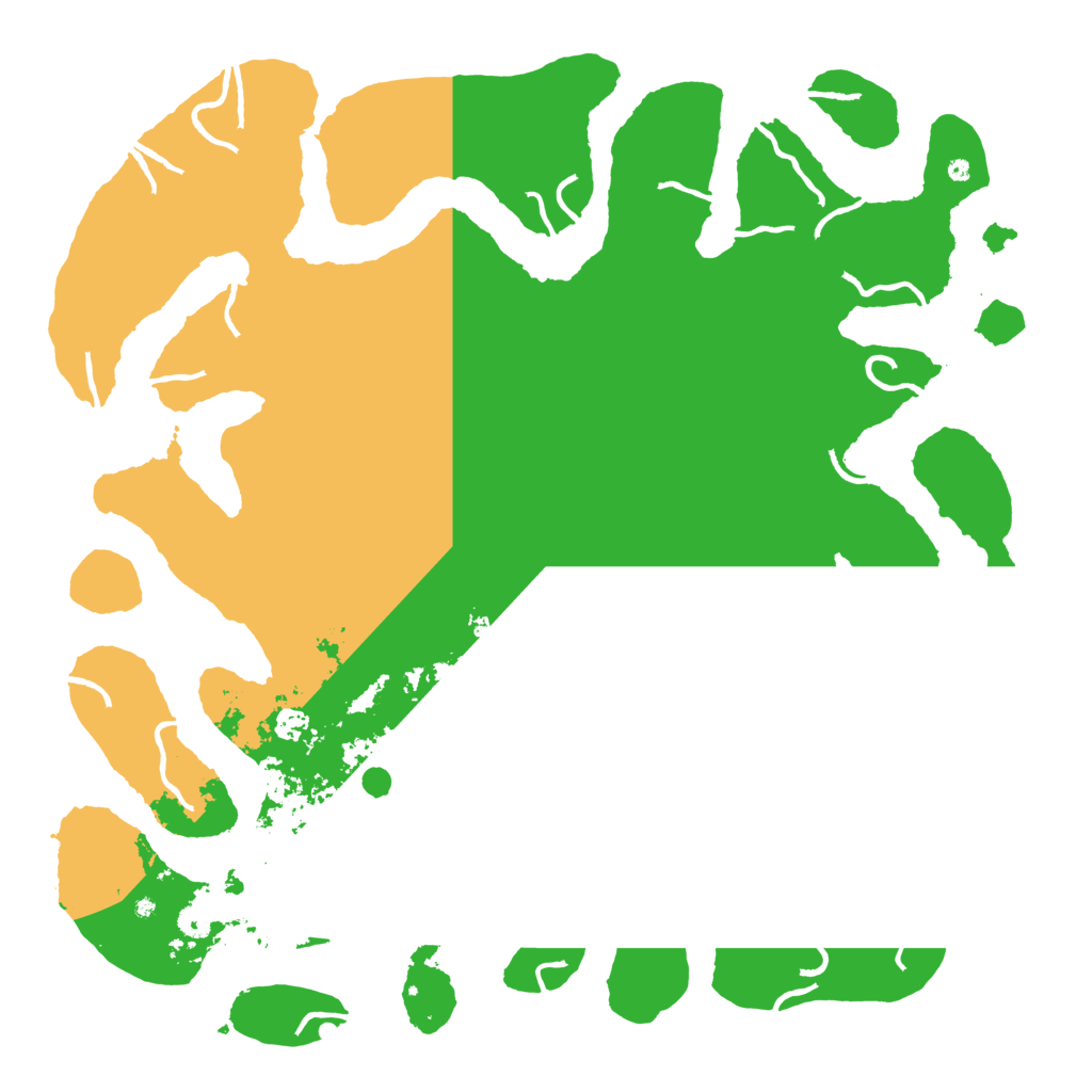 Biome Rust Map: Procedural Map, Size: 5000, Seed: 34