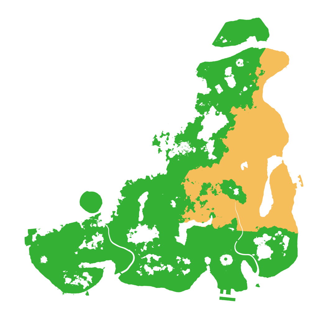Biome Rust Map: Procedural Map, Size: 4025, Seed: 7012022
