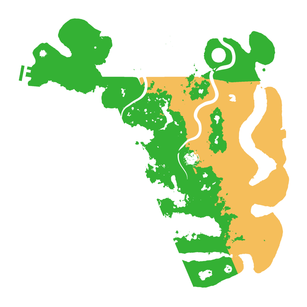 Biome Rust Map: Procedural Map, Size: 4000, Seed: 575293
