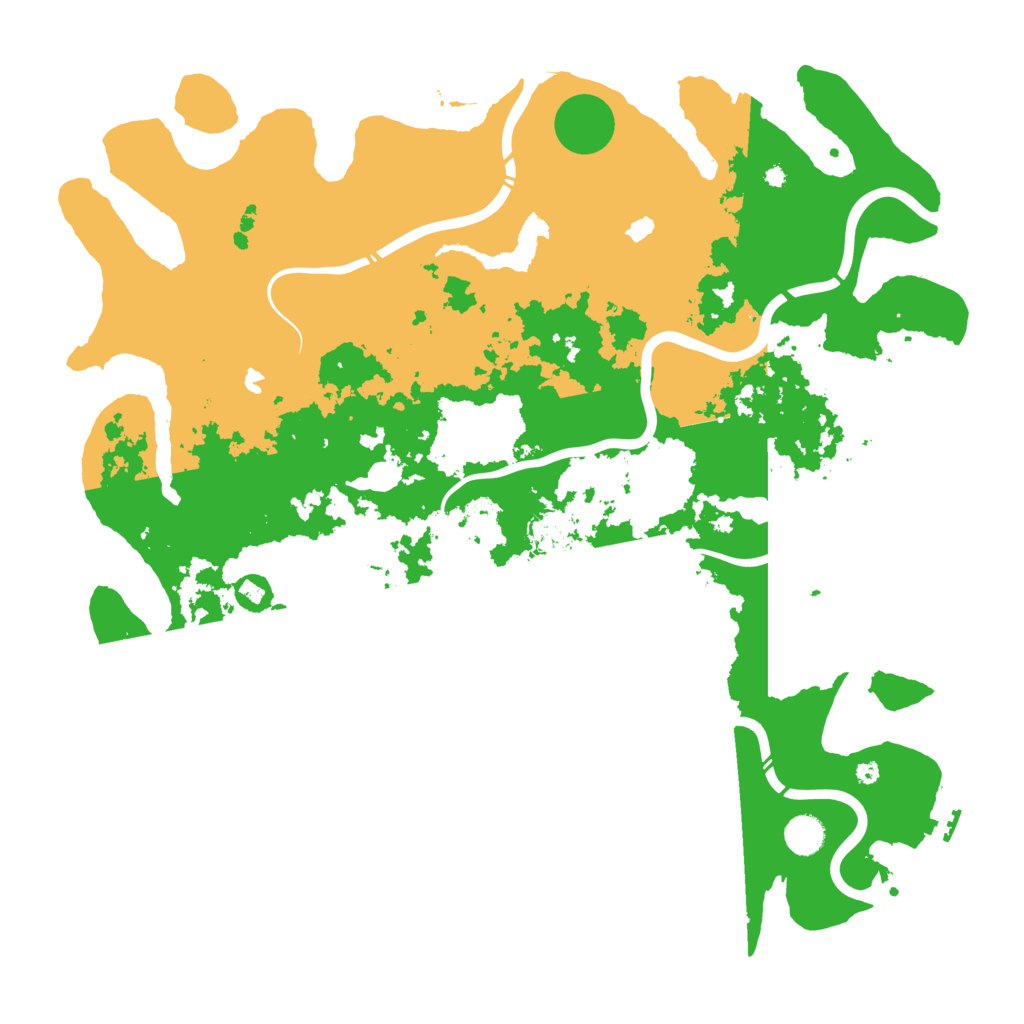 Biome Rust Map: Procedural Map, Size: 4500, Seed: 45675934