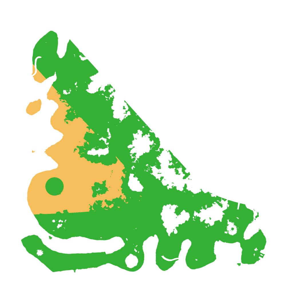 Biome Rust Map: Procedural Map, Size: 4250, Seed: 245589170