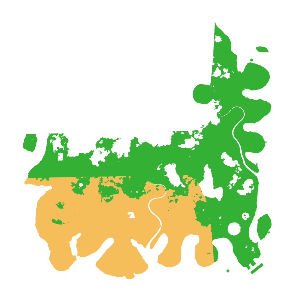 Biome Rust Map: Procedural Map, Size: 4000, Seed: 882520