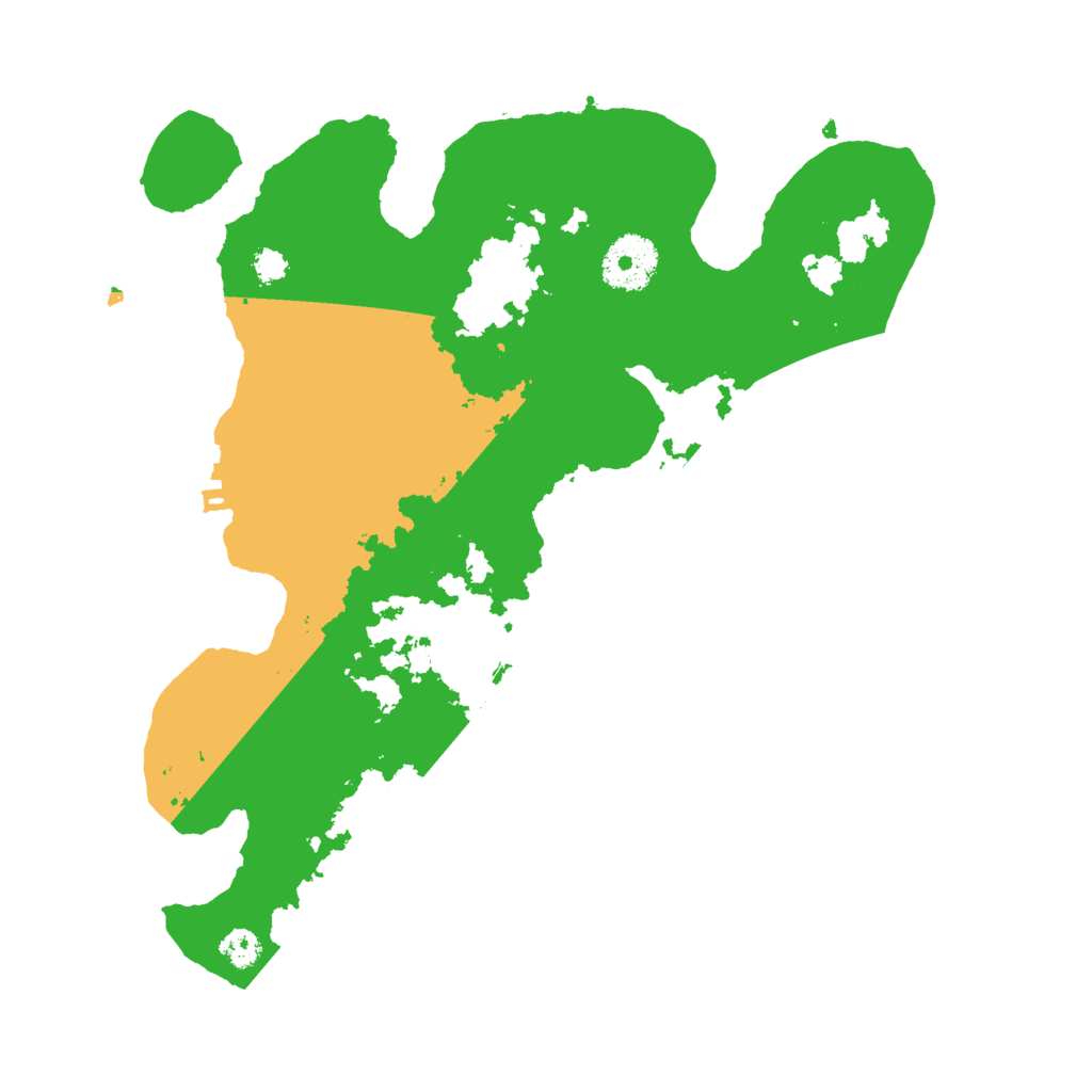 Biome Rust Map: Procedural Map, Size: 3000, Seed: 56878554