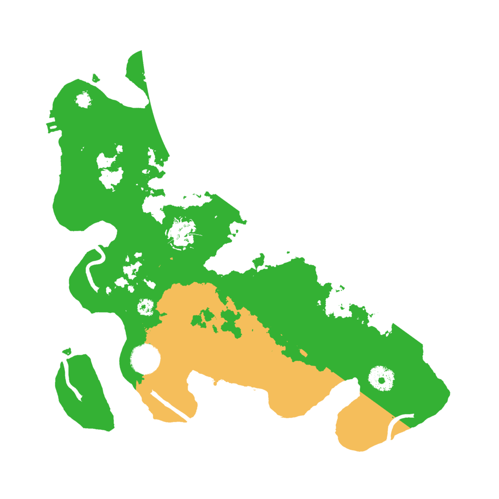 Biome Rust Map: Procedural Map, Size: 3000, Seed: 1302375919