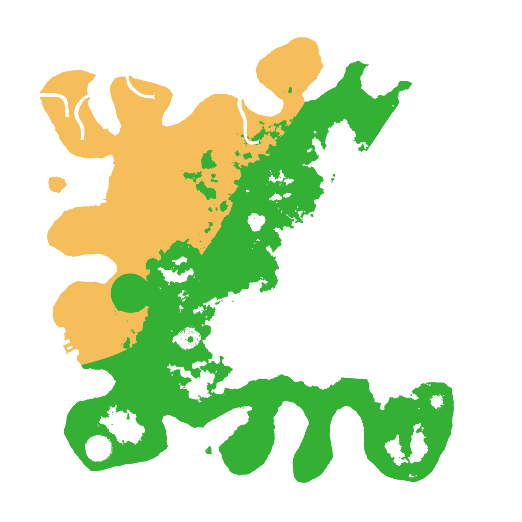 Biome Rust Map: Procedural Map, Size: 3500, Seed: 287834623