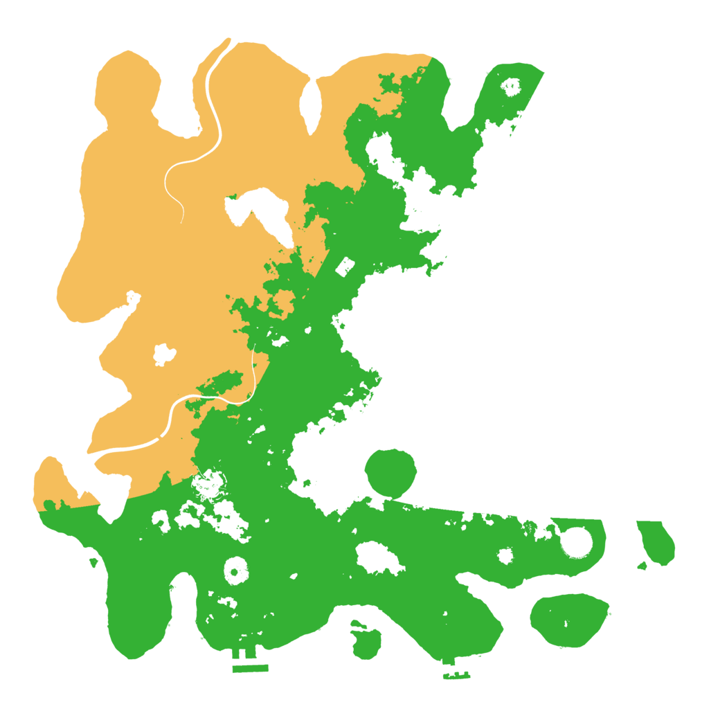 Biome Rust Map: Procedural Map, Size: 4000, Seed: 711027626