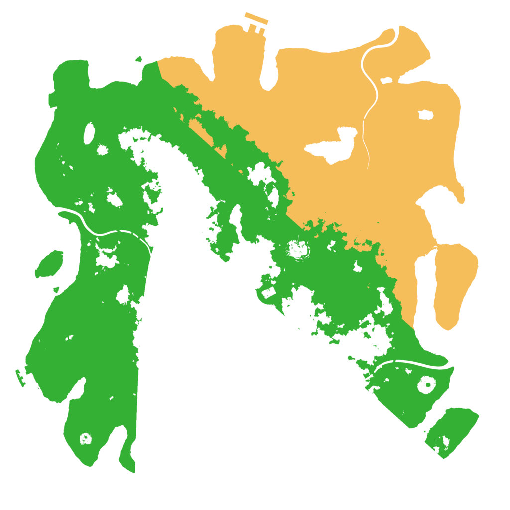 Biome Rust Map: Procedural Map, Size: 4250, Seed: 1695688840
