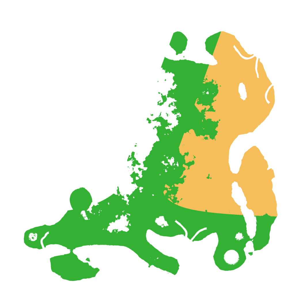 Biome Rust Map: Procedural Map, Size: 3550, Seed: 82508