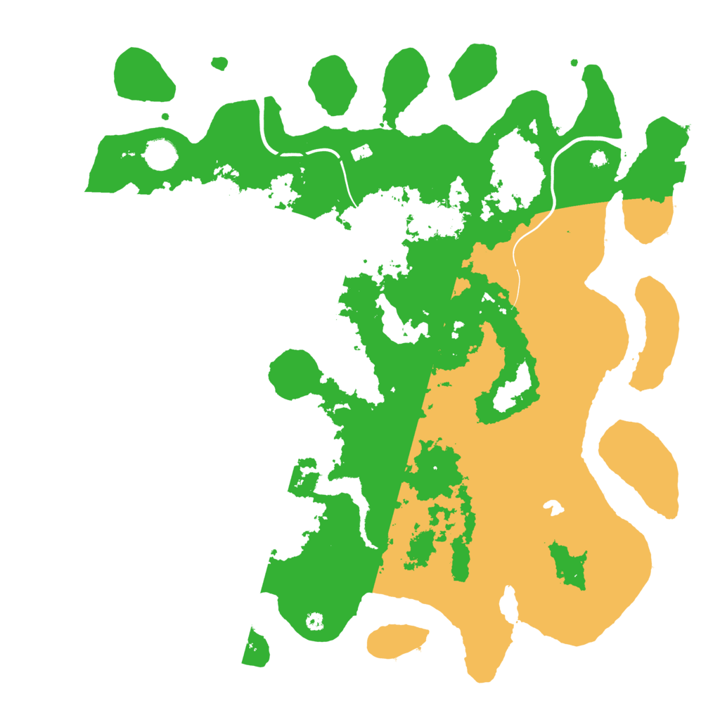 Biome Rust Map: Procedural Map, Size: 4000, Seed: 4068