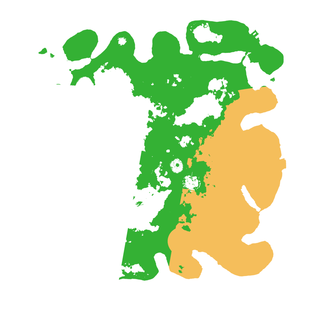 Biome Rust Map: Procedural Map, Size: 3550, Seed: 734949