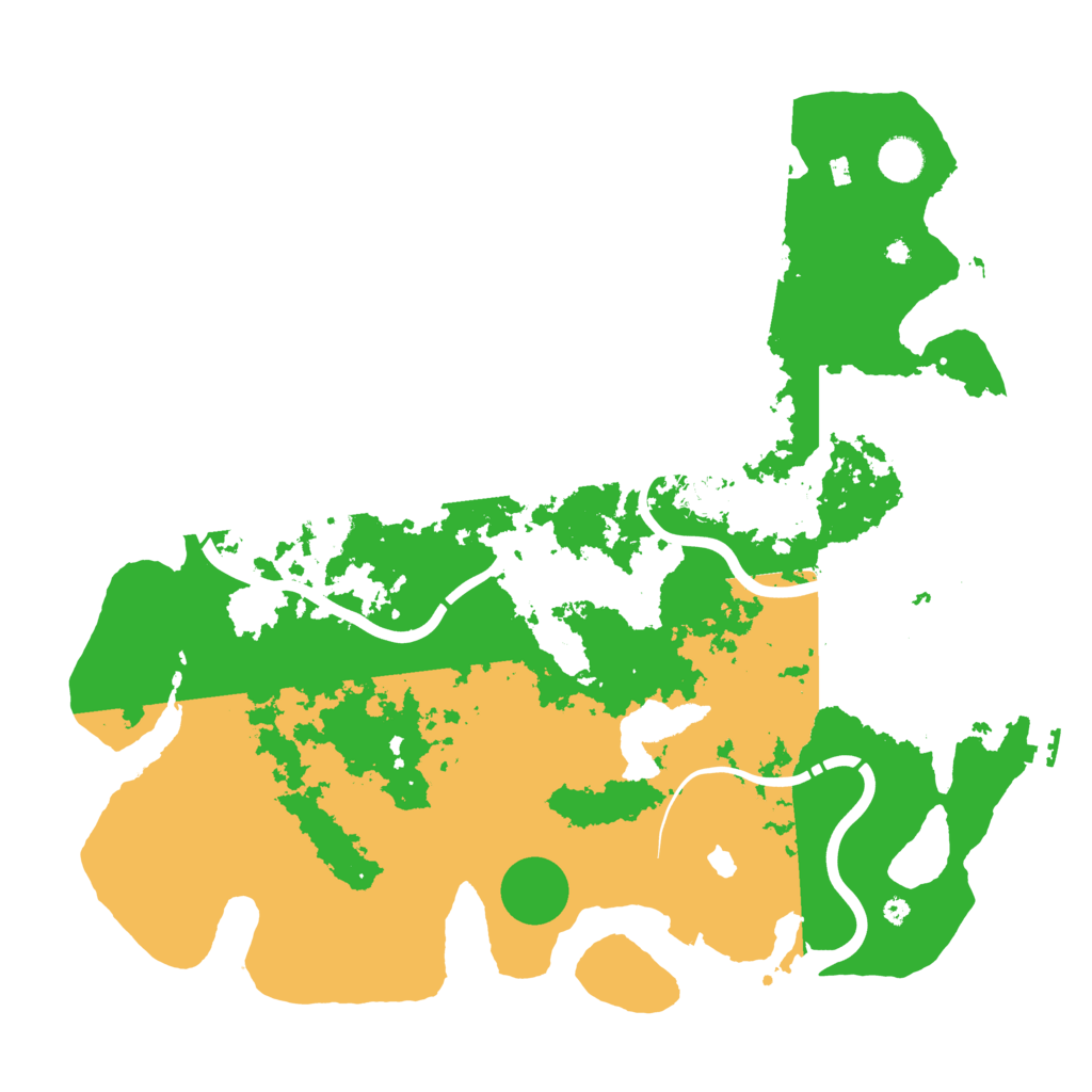 Biome Rust Map: Procedural Map, Size: 4250, Seed: 2035534999