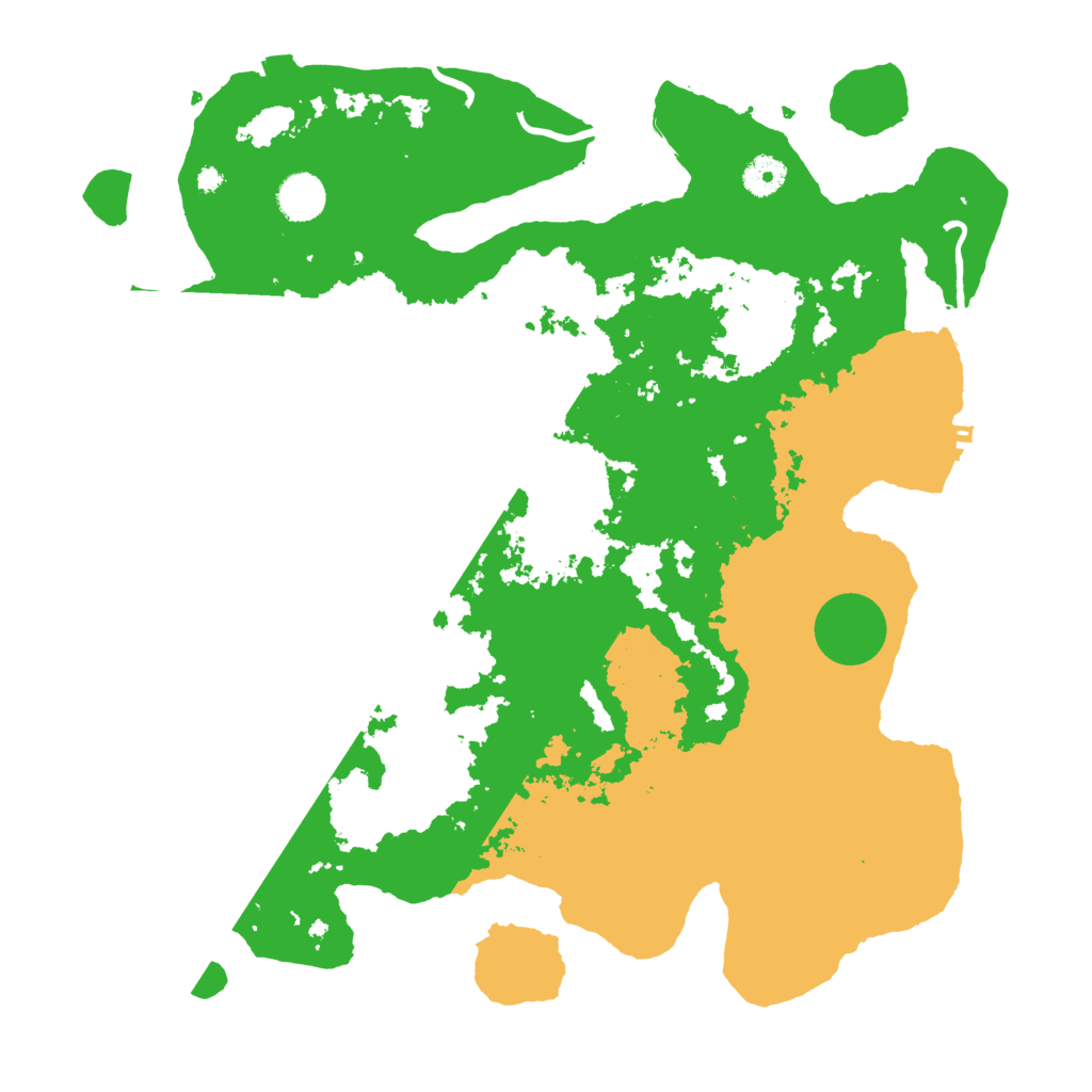 Biome Rust Map: Procedural Map, Size: 4000, Seed: 988523