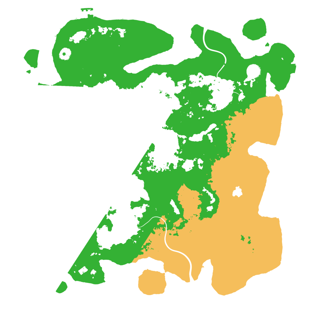 Biome Rust Map: Procedural Map, Size: 4000, Seed: 988523