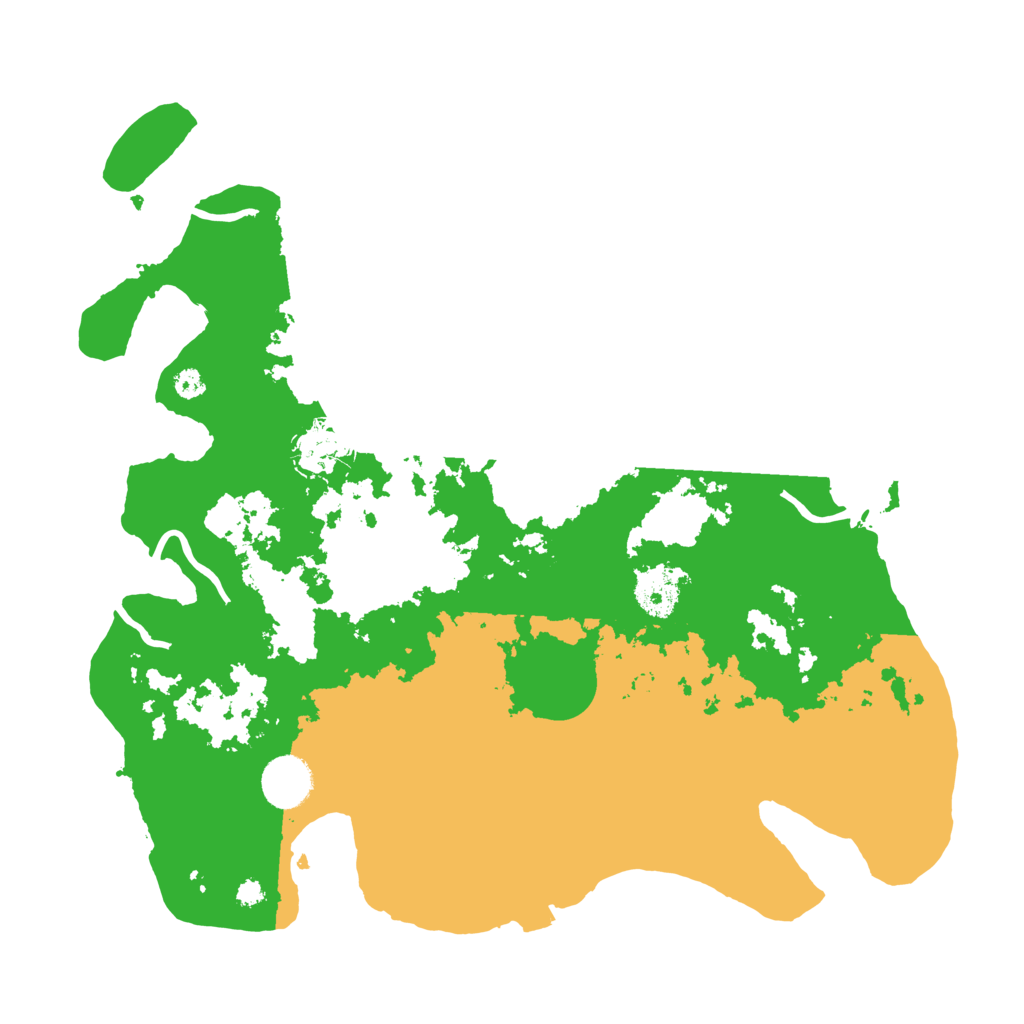 Biome Rust Map: Procedural Map, Size: 3550, Seed: 903100