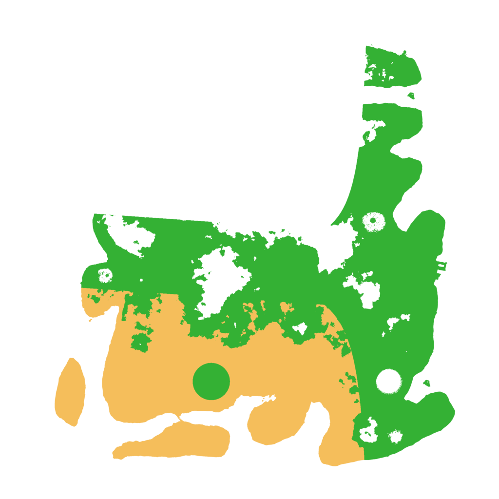 Biome Rust Map: Procedural Map, Size: 3550, Seed: 773834