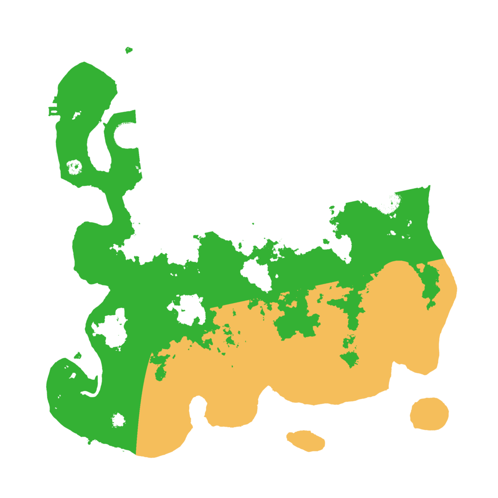 Biome Rust Map: Procedural Map, Size: 3400, Seed: 30601