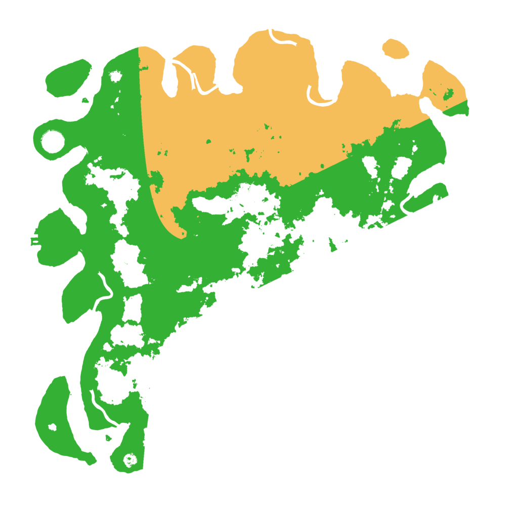 Biome Rust Map: Procedural Map, Size: 4000, Seed: 7704