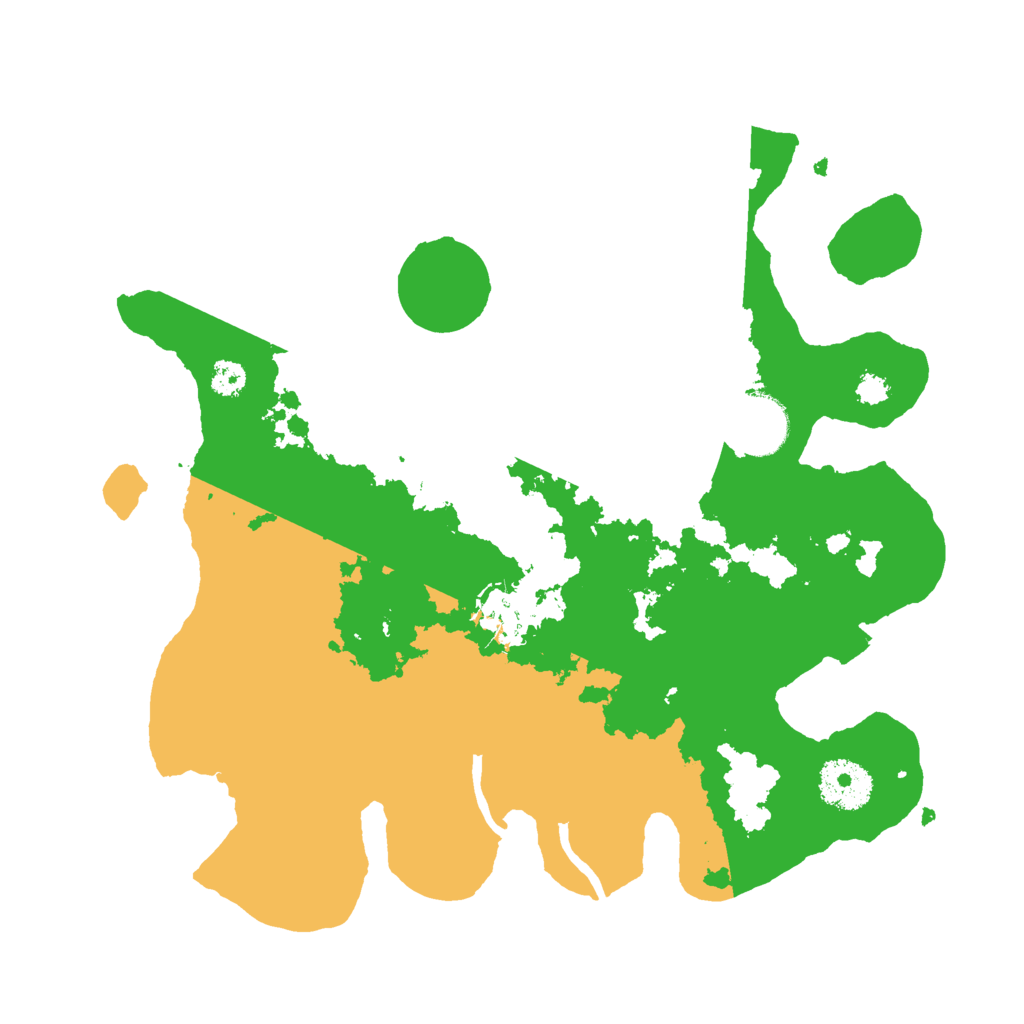 Biome Rust Map: Procedural Map, Size: 3000, Seed: 423423