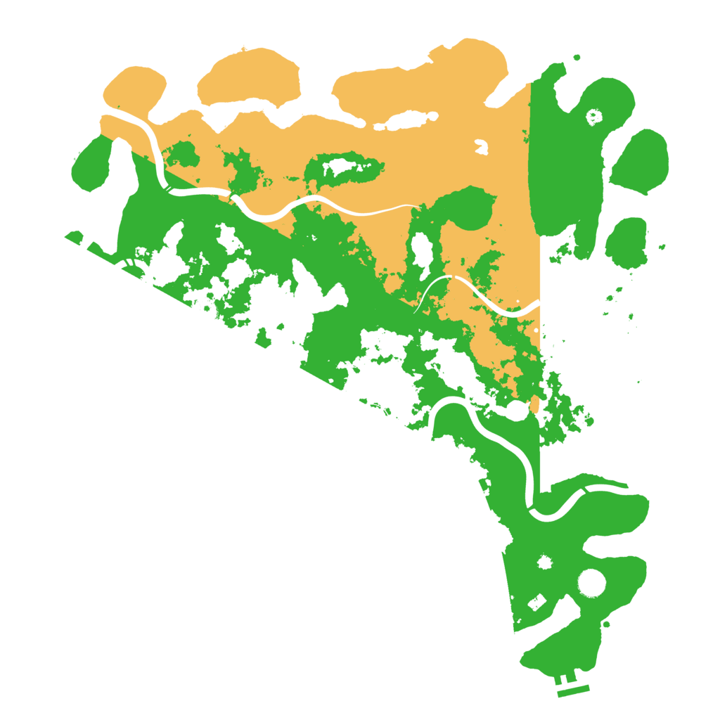 Biome Rust Map: Procedural Map, Size: 4500, Seed: 90311861