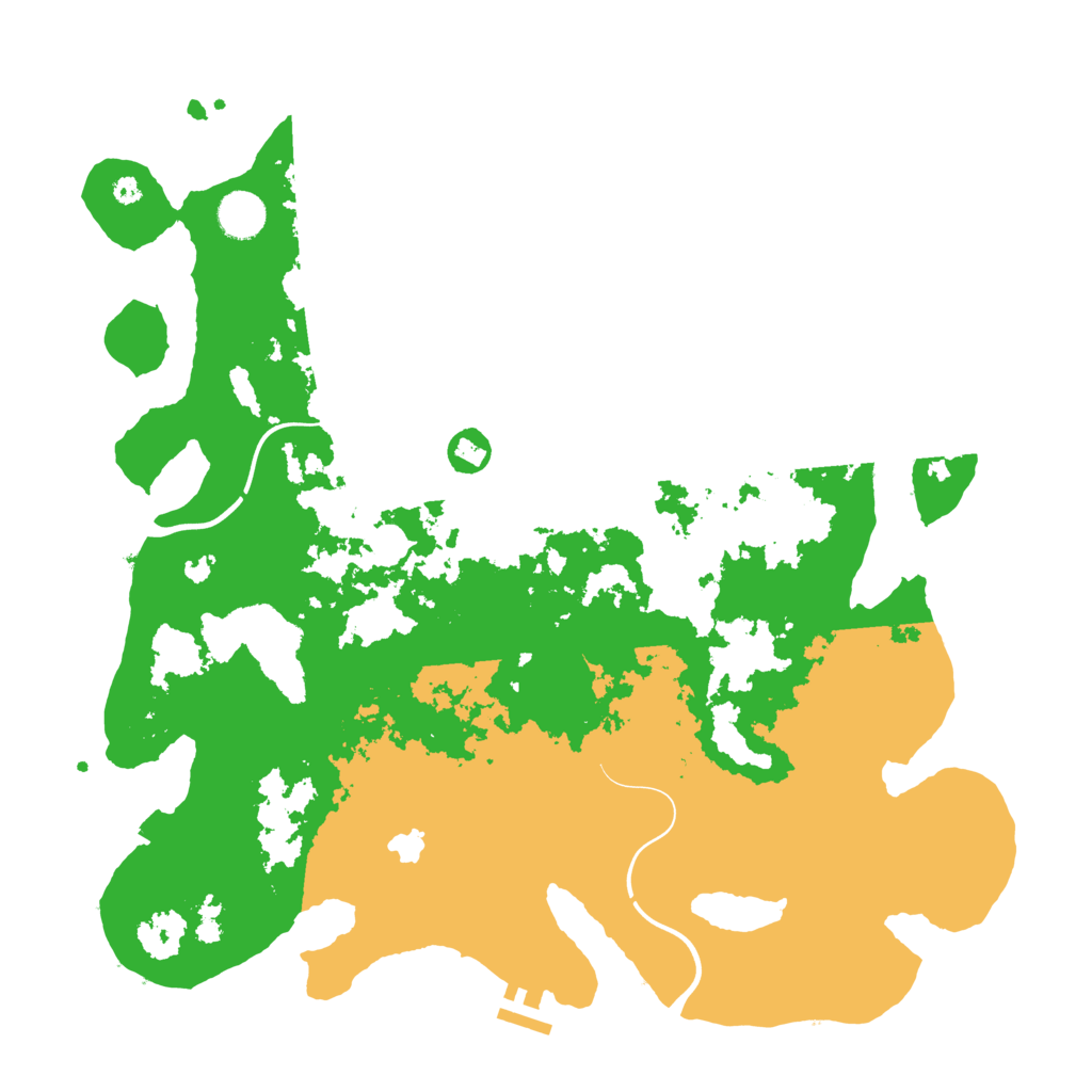 Biome Rust Map: Procedural Map, Size: 4000, Seed: 6746463