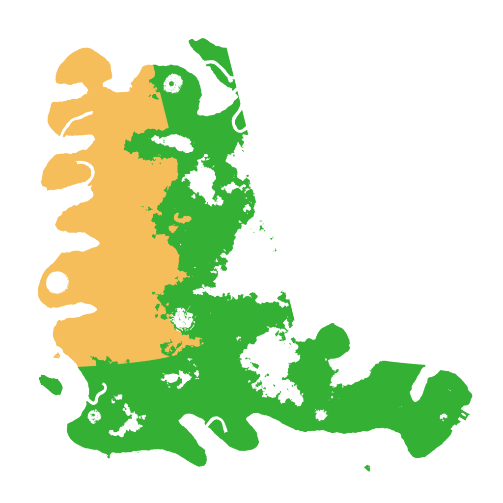 Biome Rust Map: Procedural Map, Size: 4000, Seed: 20220106