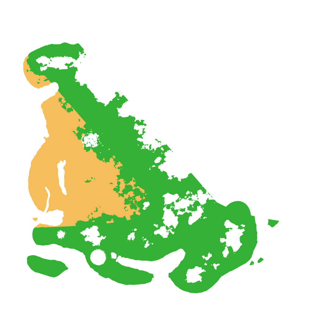 Biome Rust Map: Procedural Map, Size: 3500, Seed: 19864756