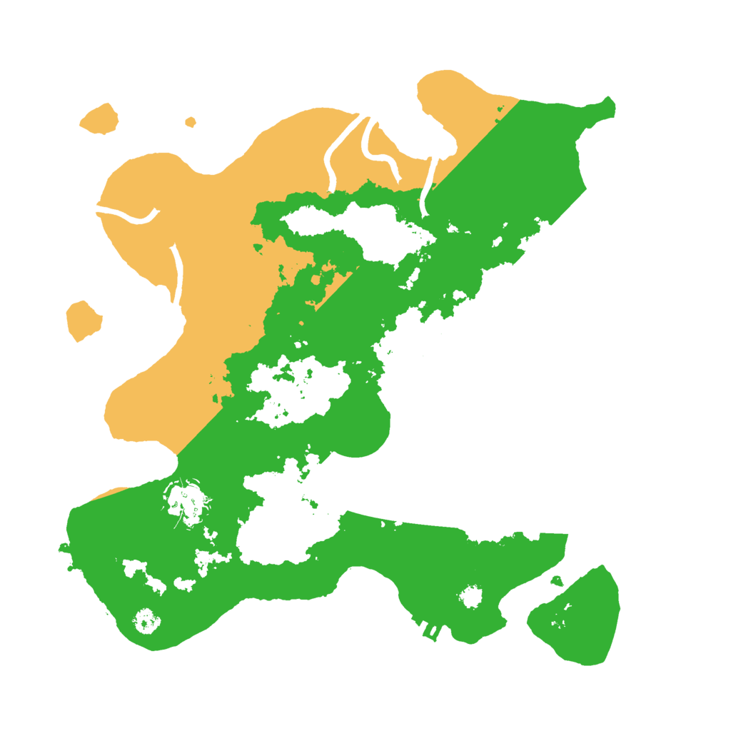 Biome Rust Map: Procedural Map, Size: 3000, Seed: 860014394