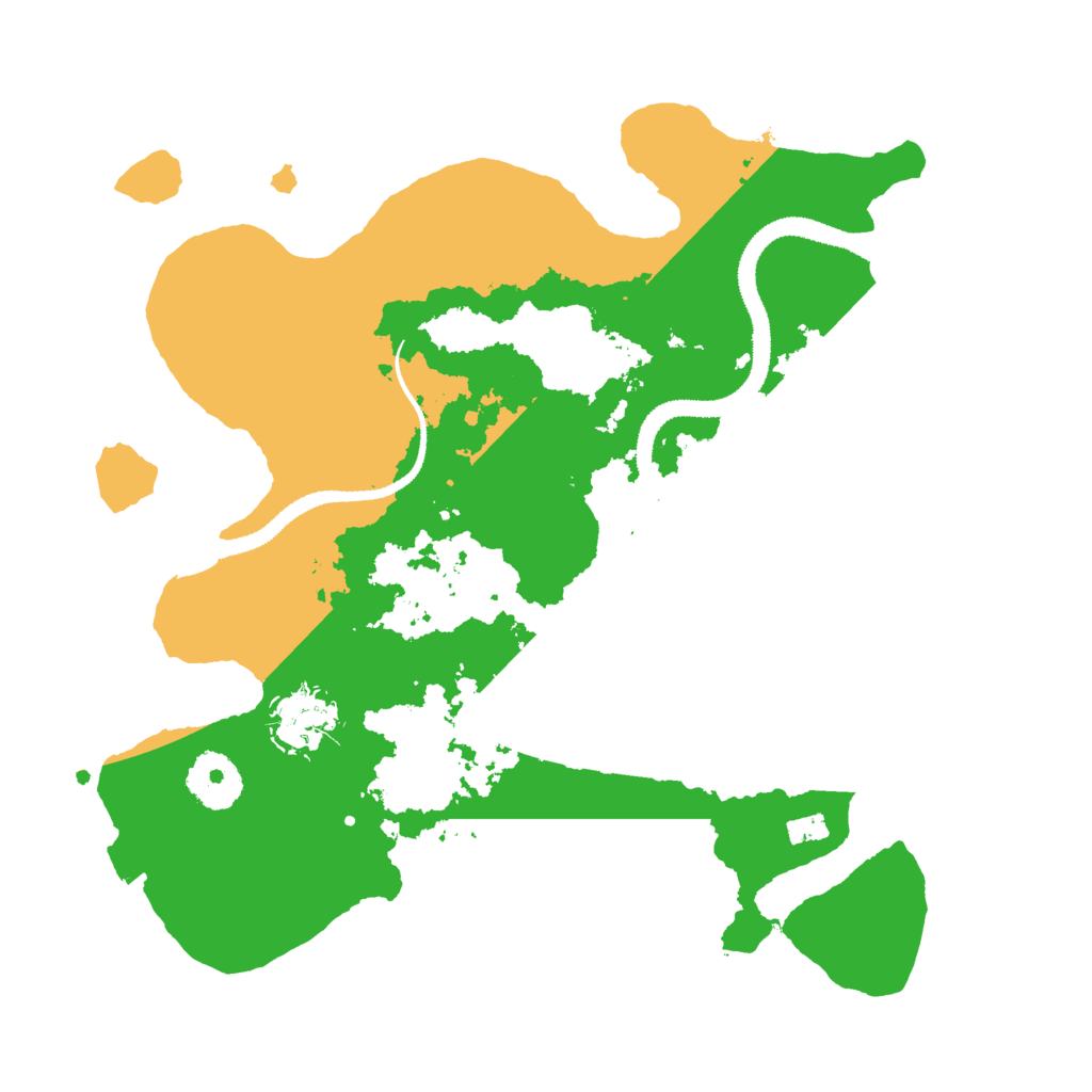Biome Rust Map: Procedural Map, Size: 3000, Seed: 860014394