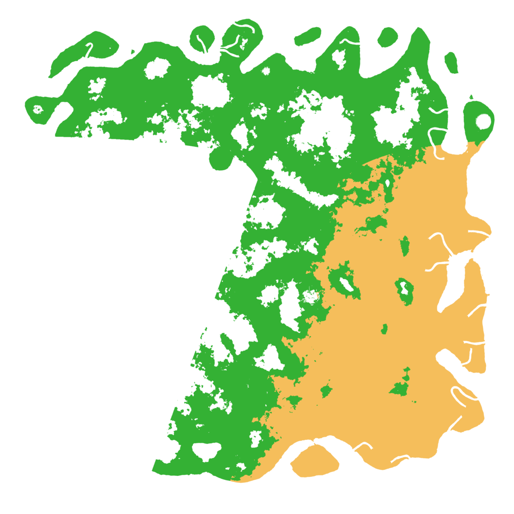 Biome Rust Map: Procedural Map, Size: 6000, Seed: 6696495