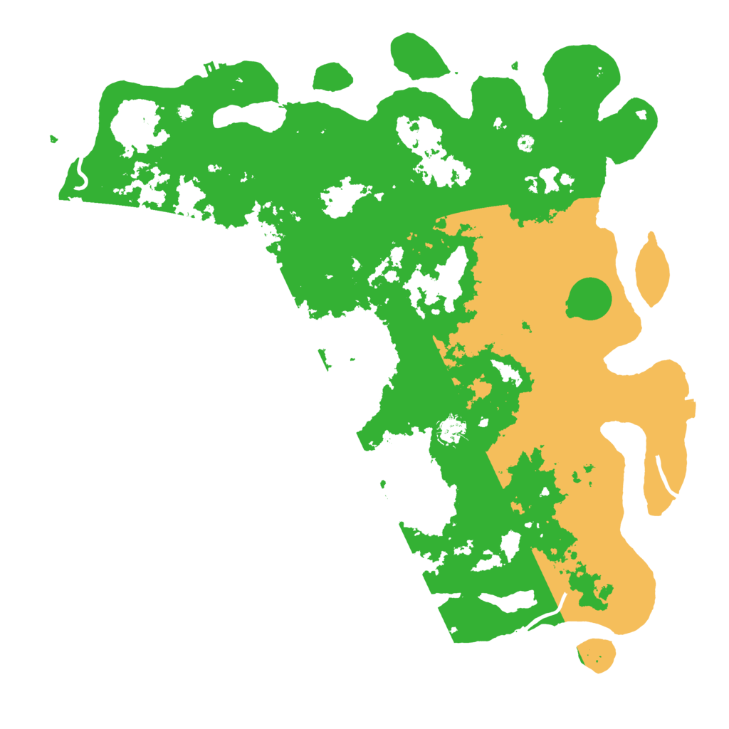 Biome Rust Map: Procedural Map, Size: 4500, Seed: 8746150