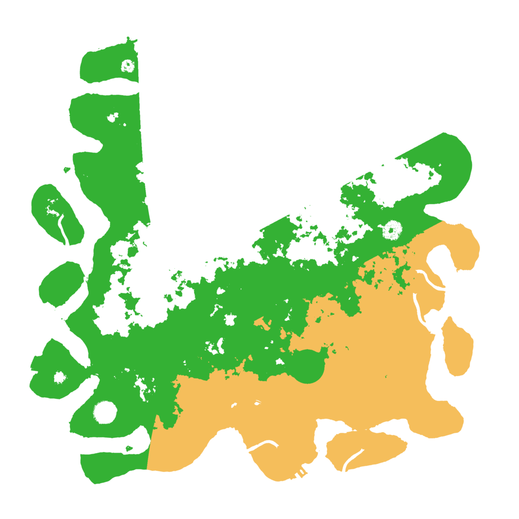 Biome Rust Map: Procedural Map, Size: 4000, Seed: 20190520