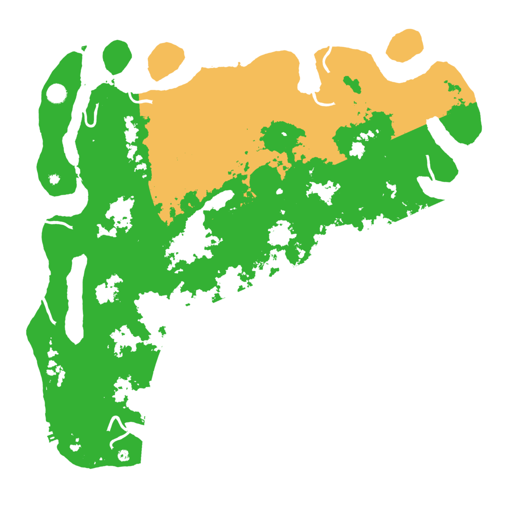 Biome Rust Map: Procedural Map, Size: 4500, Seed: 367237614