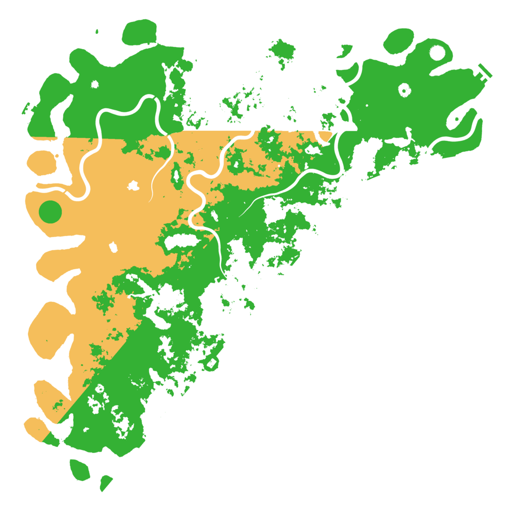 Biome Rust Map: Procedural Map, Size: 6000, Seed: 2065920504