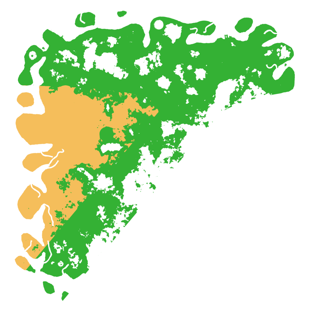 Biome Rust Map: Procedural Map, Size: 6000, Seed: 2065920504