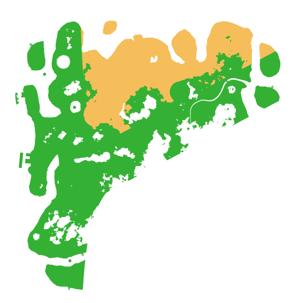 Biome Rust Map: Procedural Map, Size: 4000, Seed: 738474