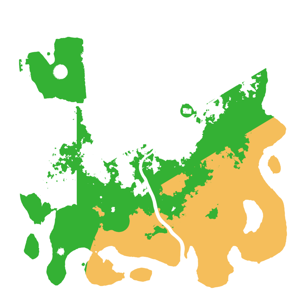 Biome Rust Map: Procedural Map, Size: 3800, Seed: 562439302