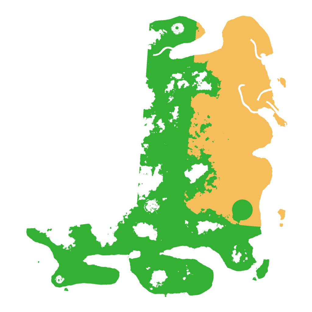 Biome Rust Map: Procedural Map, Size: 4000, Seed: 688769