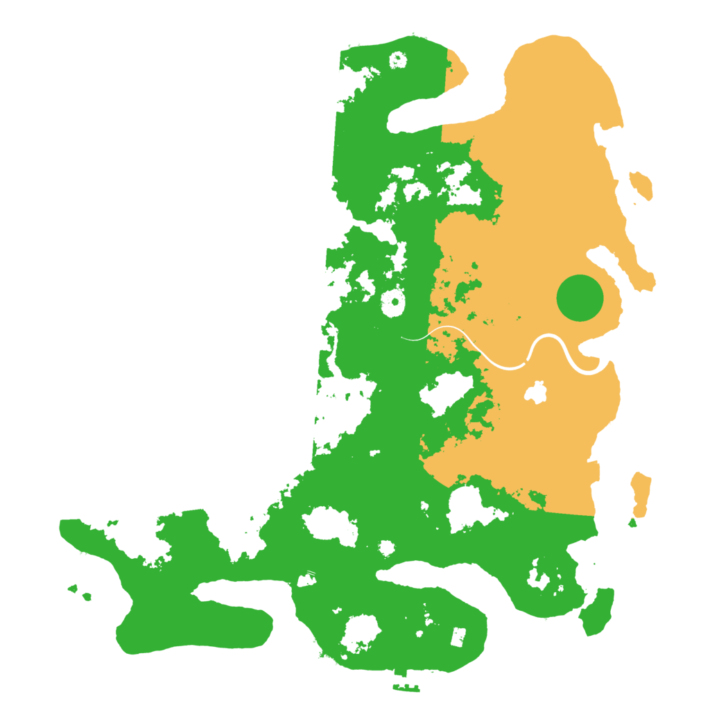 Biome Rust Map: Procedural Map, Size: 4000, Seed: 688769